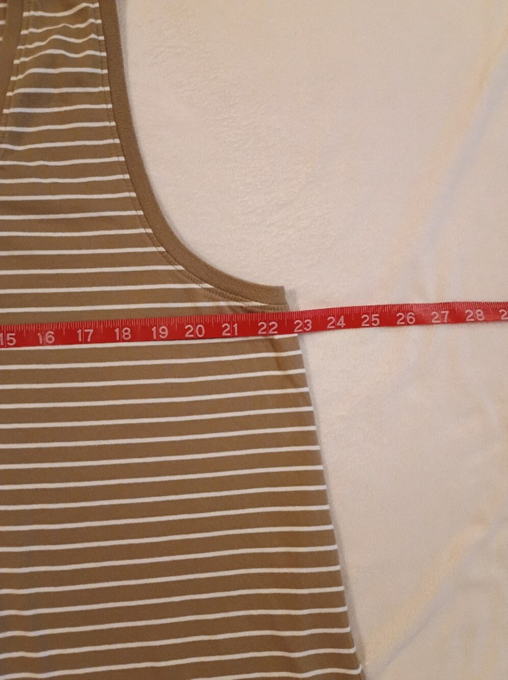 Pact Organic Cotton Softspun Tank Midi Dress Size XXL Monterey Stripe - Picture 6 of 12